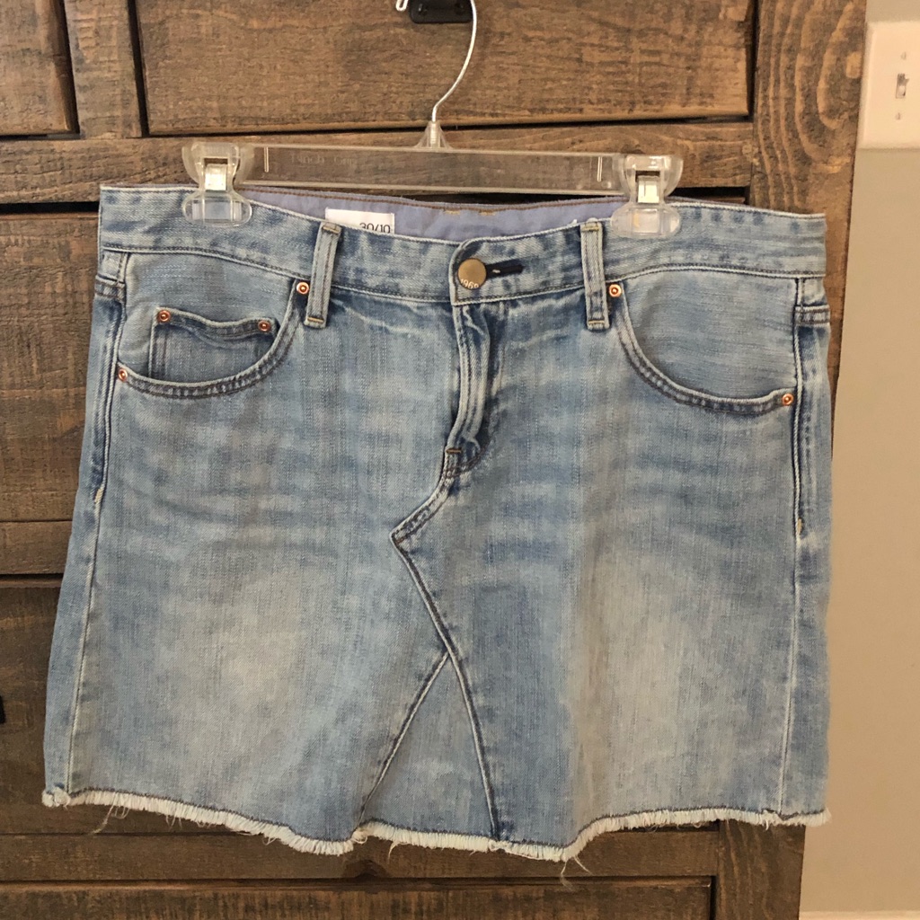 Gap Denim Mini Skirt